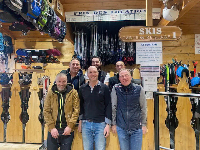 Equipe Roro Sport à Pra Loup